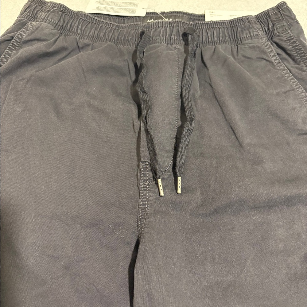 American Eagle Men's Black TREKKER JOGGER FLEX pants size xs - Picture 7 of 10